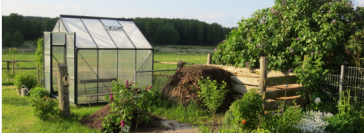 abris de jardin ou serre de culture